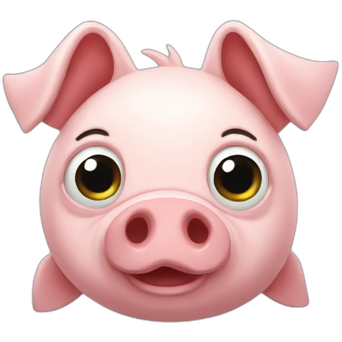Pig-fish emoji