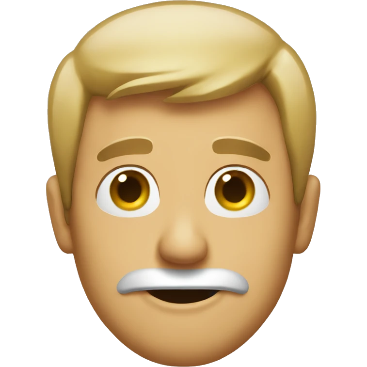 Silly man emoji