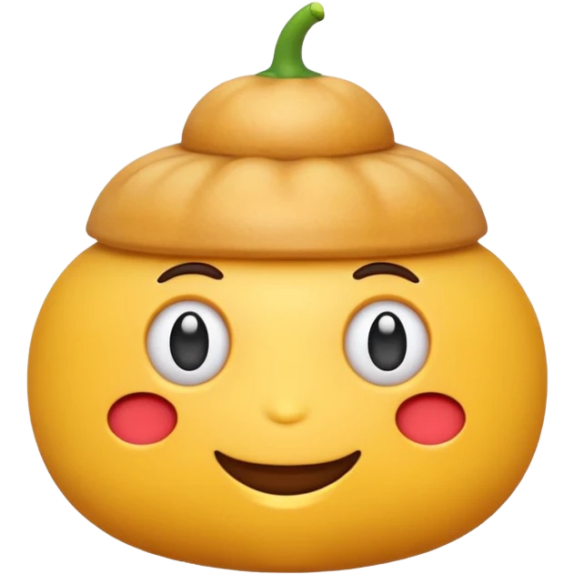 3D emoji symbolizing discovery and curiosity, trying new things, food theme, cute and modern, soft lighting, glossy, isolated, no background
 emoji