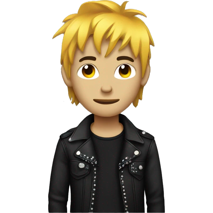 Gay emo rocker emoji