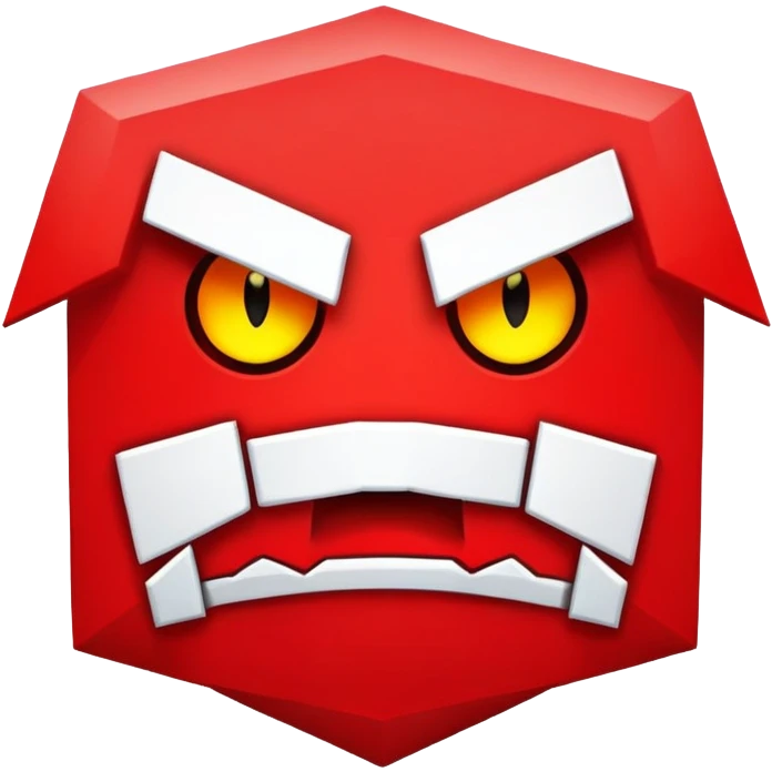 angry emoji and geometry dash emoji