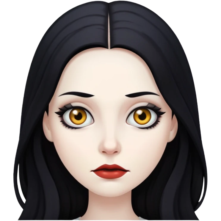creepy woman emoji