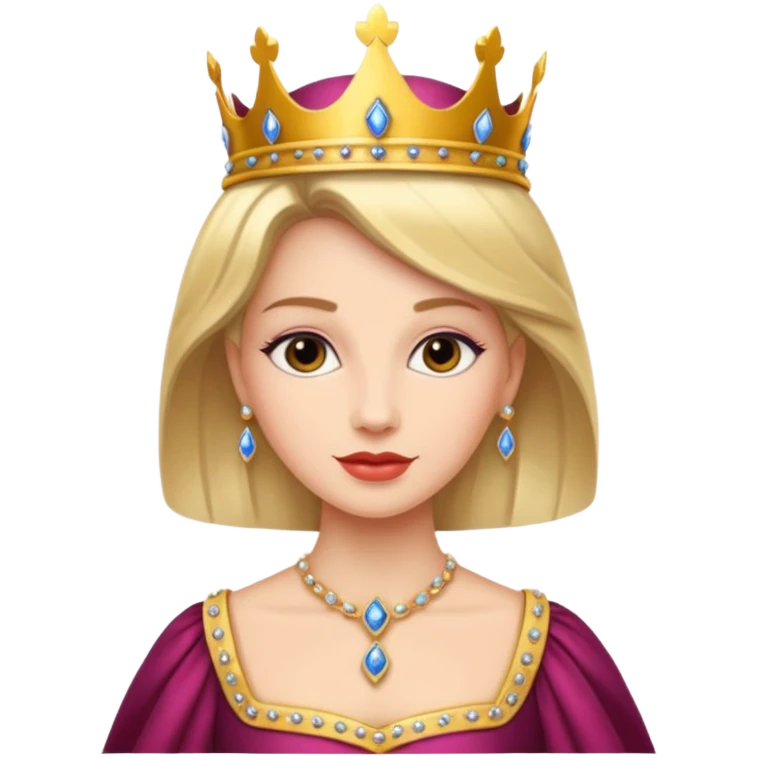 royal queen  emoji