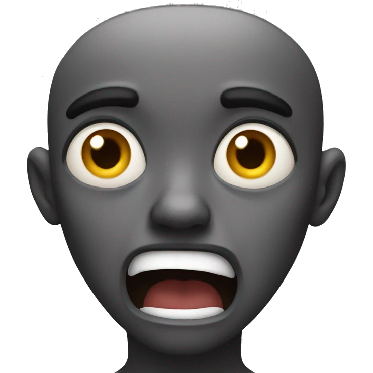 Scared  emoji