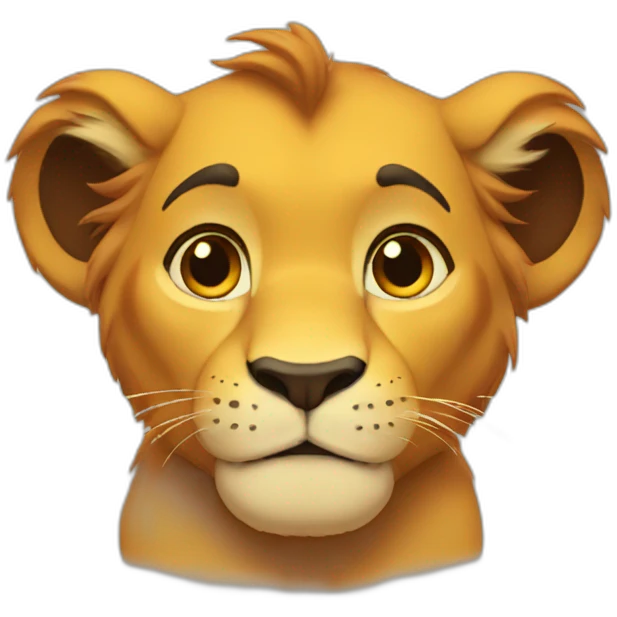 Simba emoji