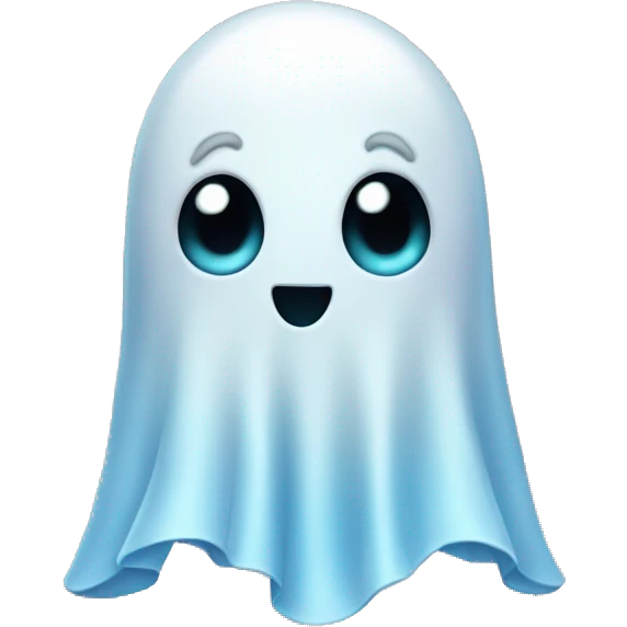 cute ghost emoji