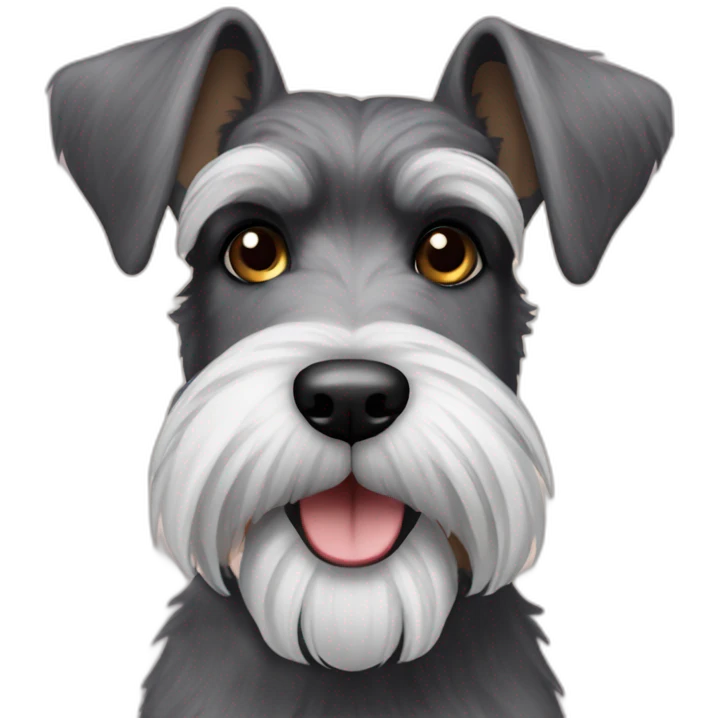 schnauzer emoji