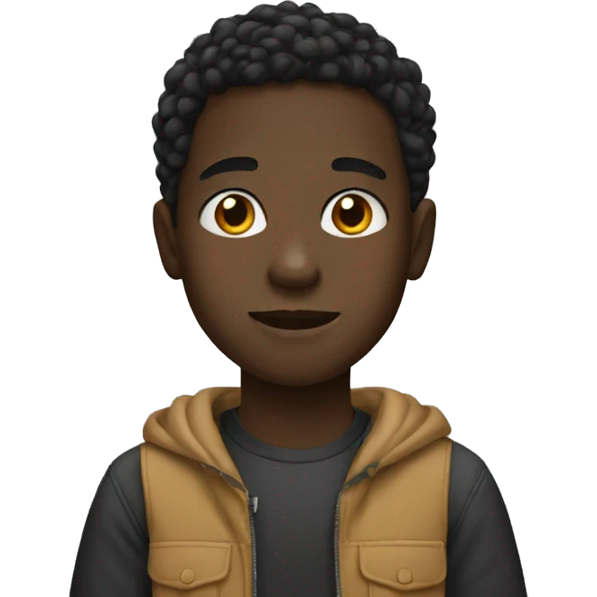 black boy emoji