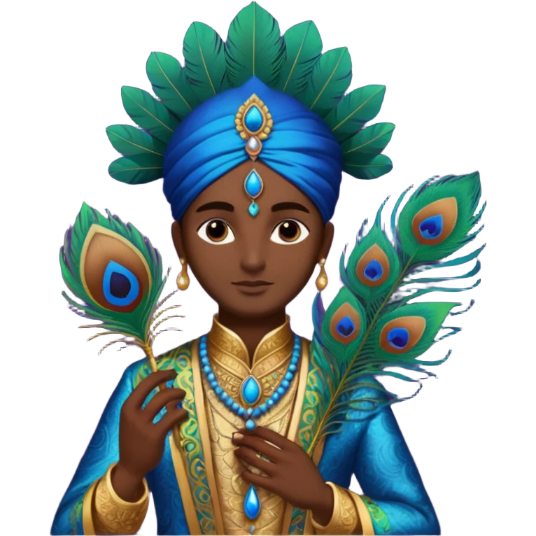 Krishna Feather emoji