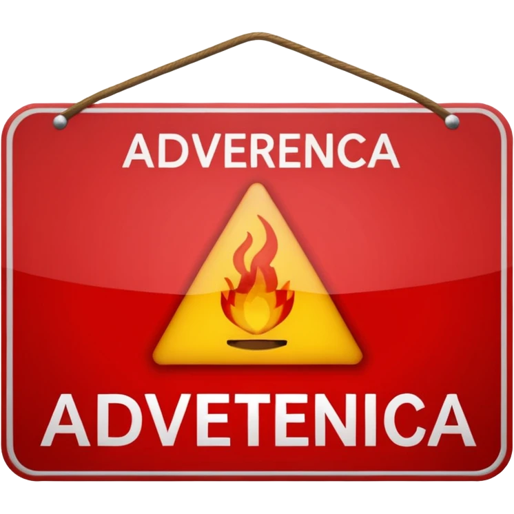 advertencia emoji