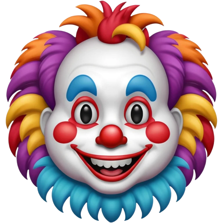 animal clown emoji