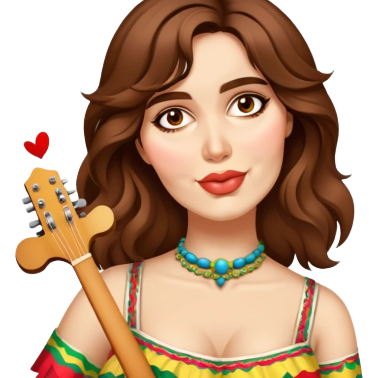 Vibrant Festival Singer emoji
