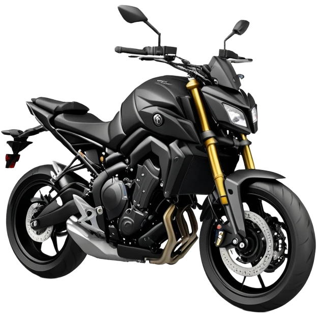Yamaha MT09 motorcycle emoji