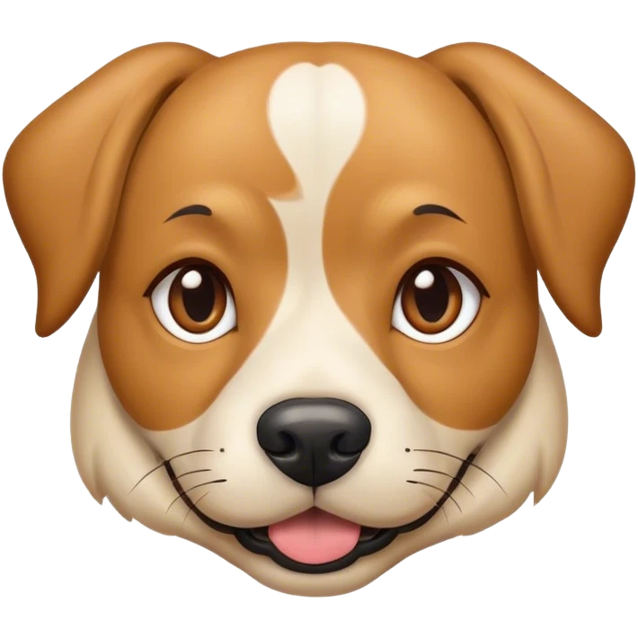 Dog with zigare emoji