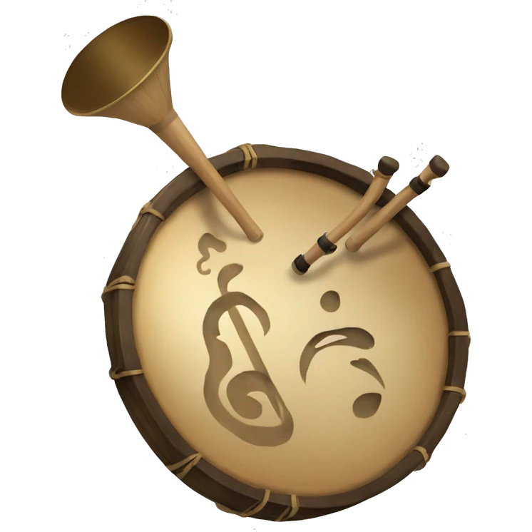 Gong instrument emoji