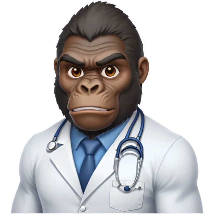 super buff doctor gorilla emoji