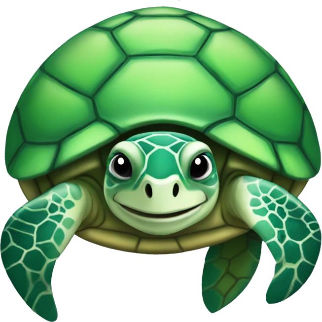 green sea turtle emoji