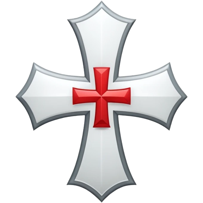 Knights Templar cross emoji
