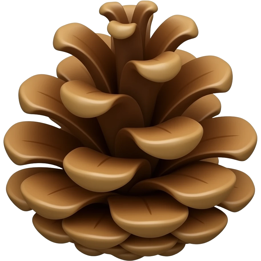Pine cone emoji