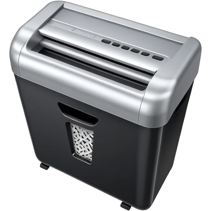 paper shredder emoji