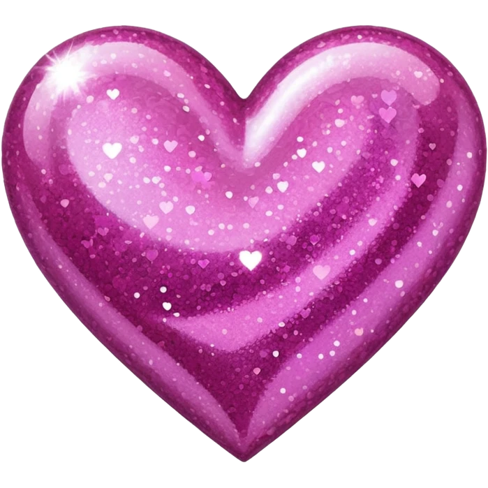 Pink Glitter Starheart emoji