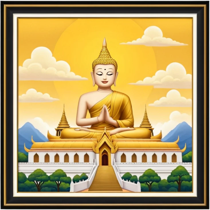 Phra That Luang emoji
