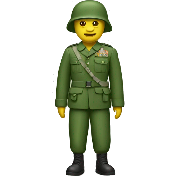 toy army man emoji