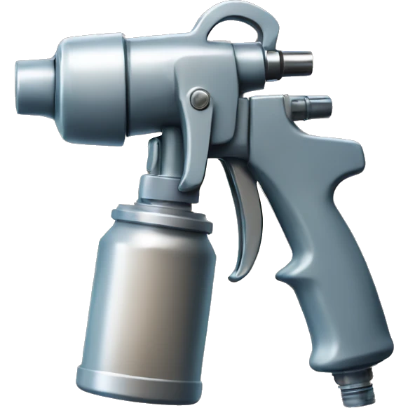 Spray gun emoji