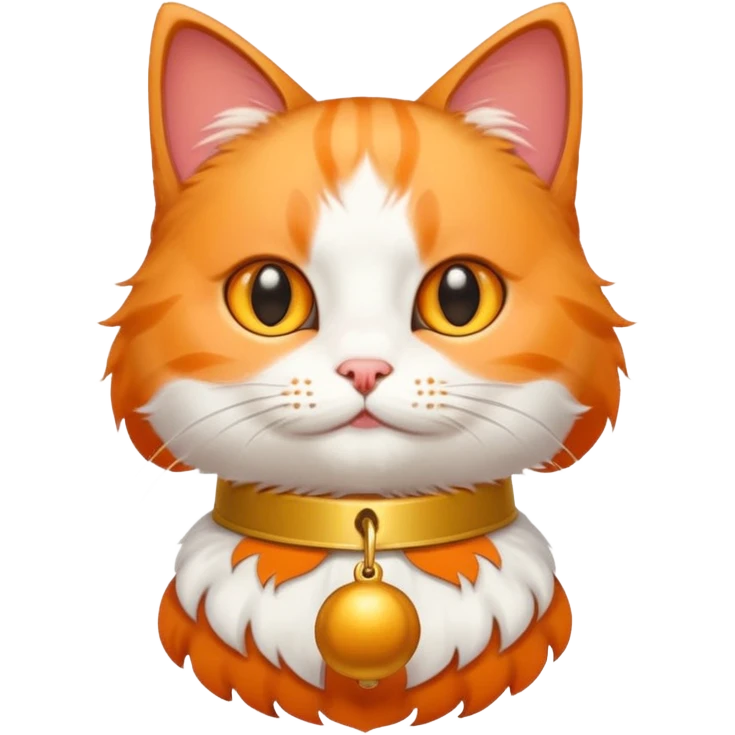cat with bell coller that says anna emoji