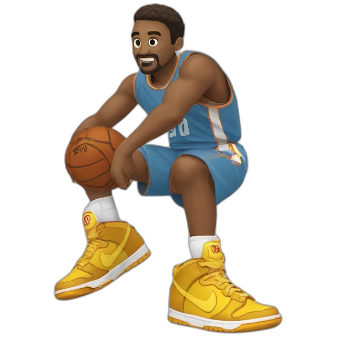 Dunk chaussure emoji