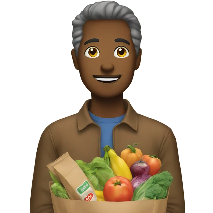 grocery shopping emoji
