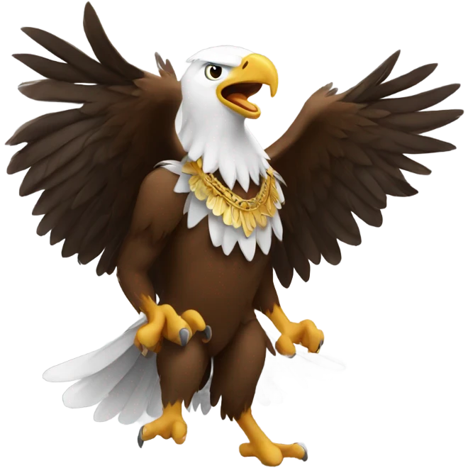 Dancing Eagle emoji