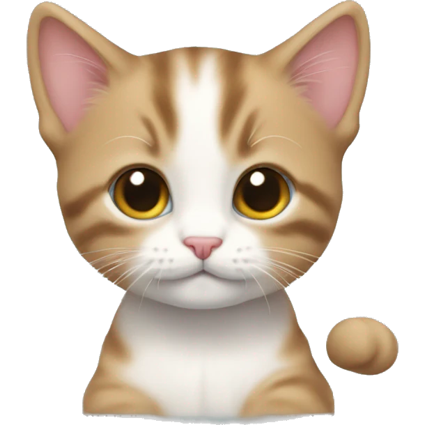 The cutest kitten in the world emoji
