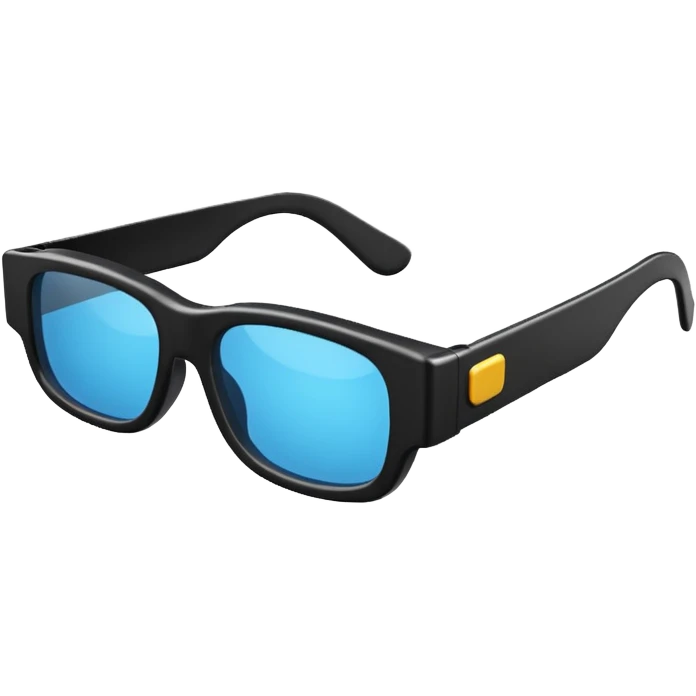 3d glasses side view emoji