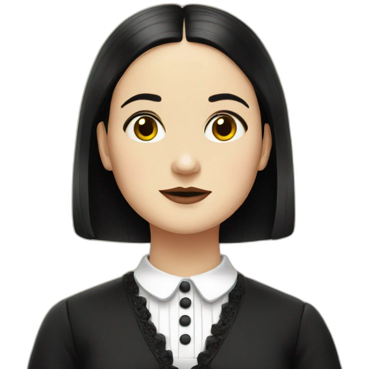 Wednesday adams emoji