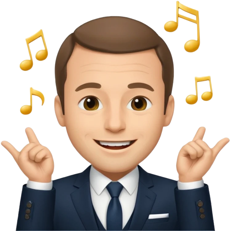 Macron qui tue tung tung tung sahur emoji