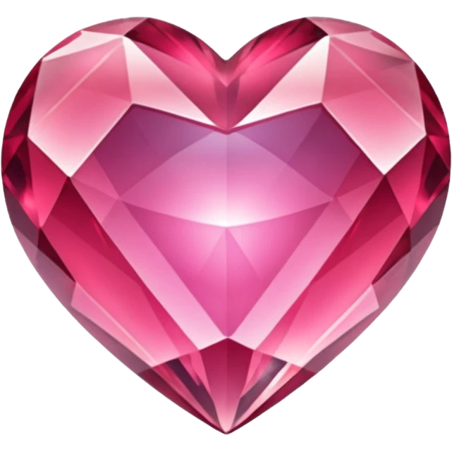 Coração de cristal emoji