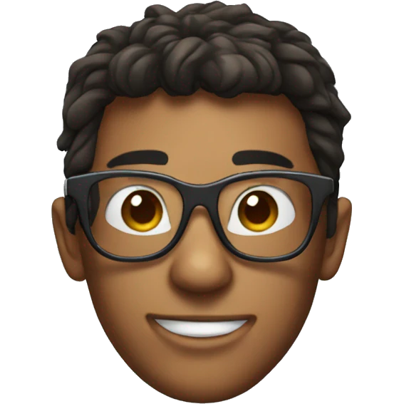 Spiderman mask using glasses emoji