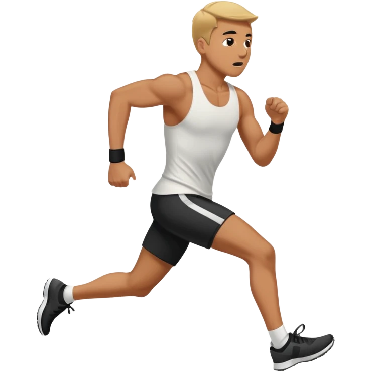 A person running because is robber emoji