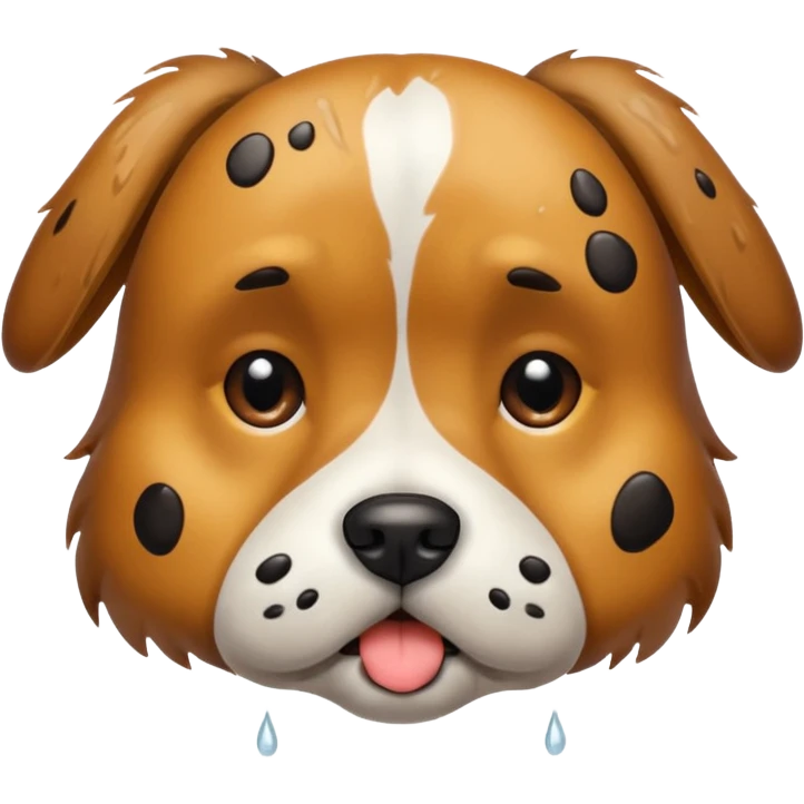dog in a diress emoji