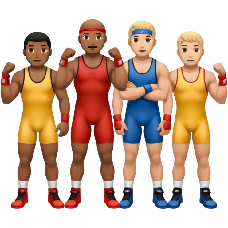 🤼‍♀️🤼🤼‍♂️👯👯‍♂️👯‍♀️ emoji