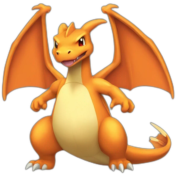 Charizard from Pokemon emoji