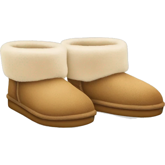 uggs slippers  emoji