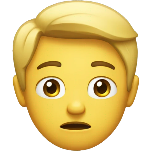 dissatisfied emoji
