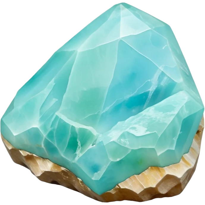 peruvian opal gemstone raw crystal detailed emoji