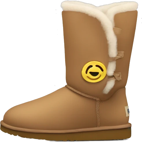 Ugg boots light brown emoji