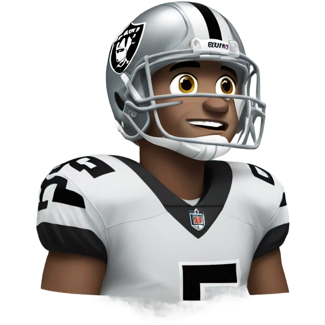 Max Crosby with a raider jersey emoji