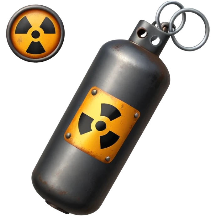 una bomba con toque de advertencia emoji