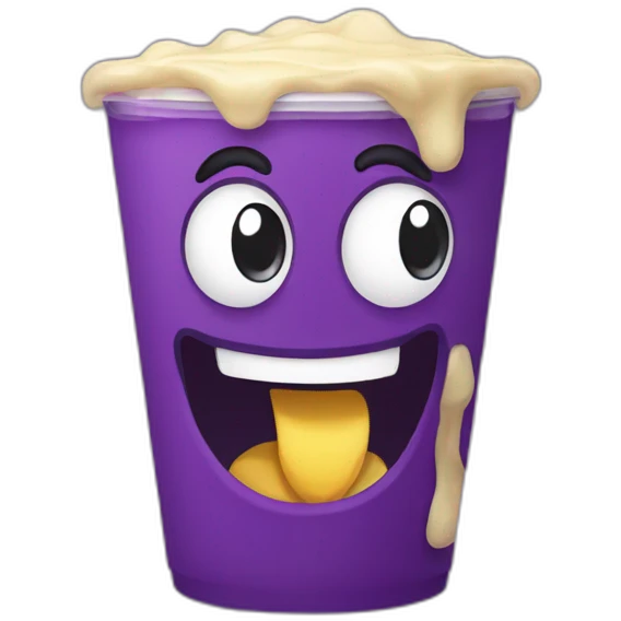 Grimace Shake emoji
