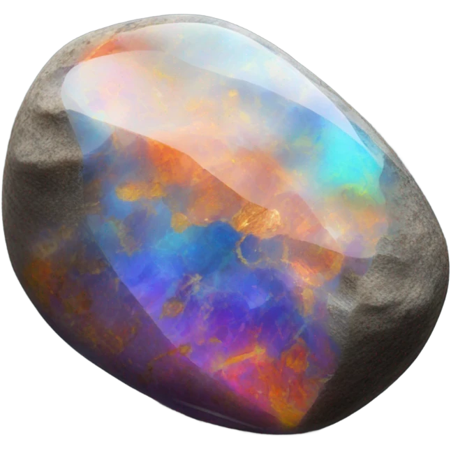 opal rock gem emoji